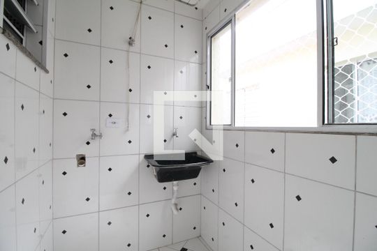 Área de Serviço de apartamento para alugar com 1 quarto, 40m² em Cidade Antônio Estevão de Carvalho, São Paulo