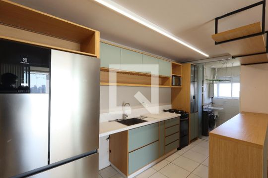 Cozinha de apartamento para alugar com 2 quartos, 117m² em Campo Belo, São Paulo