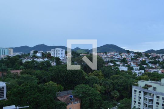 Vista da Sala de apartamento à venda com 2 quartos, 65m² em Tanque, Rio de Janeiro