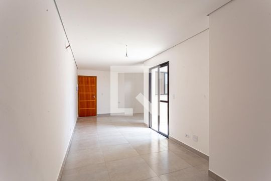 Sala de apartamento à venda com 2 quartos, 77m² em Vila Pires, Santo André