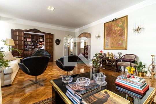 Sala de apartamento para alugar com 4 quartos, 275m² em Vila Buarque, São Paulo