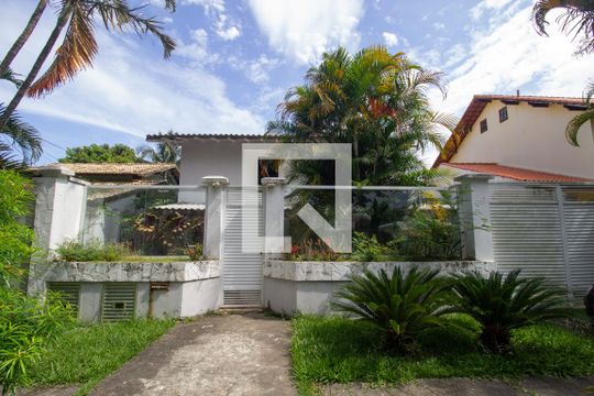 Fachada da Casa de casa de condomínio à venda com 6 quartos, 630m² em Recreio dos Bandeirantes, Rio de Janeiro