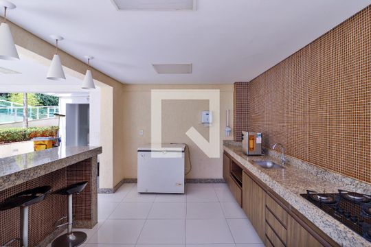 Área comum - Espaço Gourmet de apartamento para alugar com 2 quartos, 75m² em Sion, Belo Horizonte