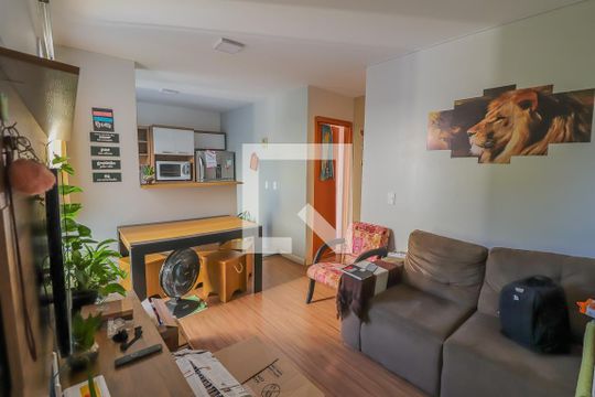 Sala de apartamento à venda com 2 quartos, 48m² em Feitoria, São Leopoldo