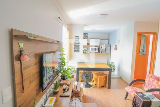 Sala de apartamento à venda com 2 quartos, 48m² em Feitoria, São Leopoldo