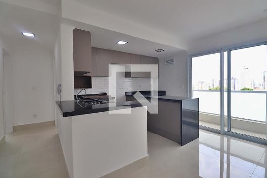 Cozinha de apartamento à venda com 2 quartos, 62m² em Jardim, Santo André