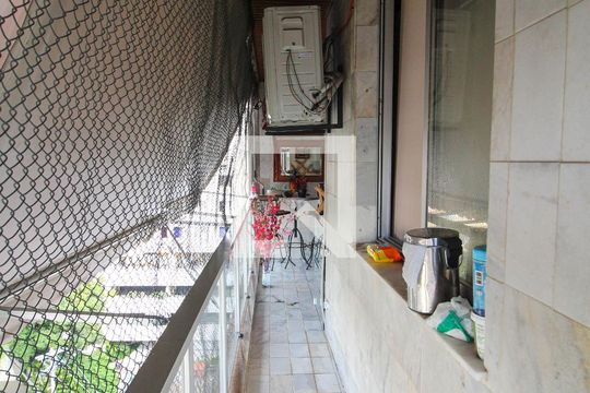 Varanda da Sala de apartamento à venda com 3 quartos, 114m² em Tijuca, Rio de Janeiro