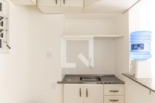Cozinha - Armários de kitnet/studio à venda com 1 quarto, 32m² em Vila Buarque, São Paulo