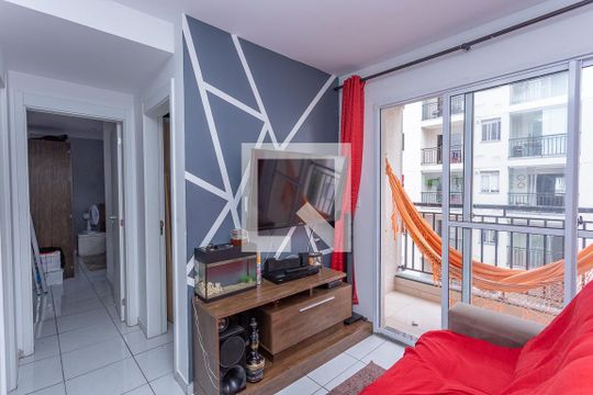 Sala  de apartamento para alugar com 2 quartos, 56m² em Conceição, Diadema