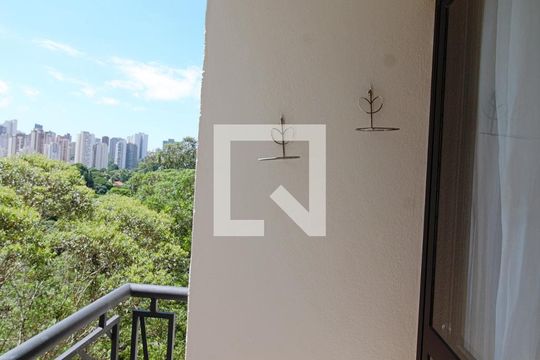 Varanda da Sala de apartamento para alugar com 2 quartos, 56m² em Jardim Taboao, São Paulo