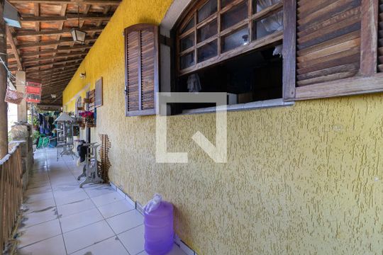 Varanda da Sala de casa para alugar com 1 quarto, 1200m² em Vila Caraguata, São Paulo