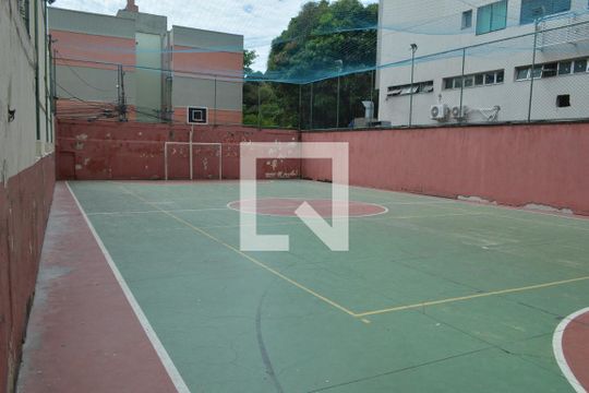 Área comum - Quadra Poliesportiva  de apartamento para alugar com 1 quarto, 45m² em Pechincha, Rio de Janeiro