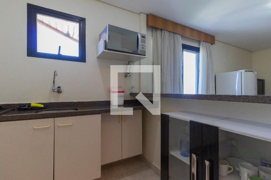 Cozinha de kitnet/studio para alugar com 1 quarto, 55m² em Jardim São Dimas, São José dos Campos