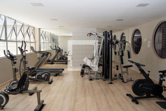 Área comum de apartamento à venda com 1 quarto, 54m² em Jardim Goiás, Goiânia