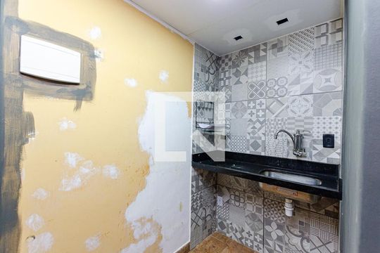 Cozinha de kitnet/studio à venda com 1 quarto, 20m² em Centro, Niterói