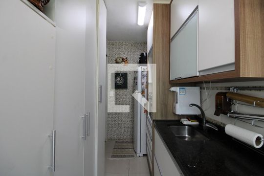 Cozinha de apartamento à venda com 2 quartos, 55m² em Jacarepaguá, Rio de Janeiro