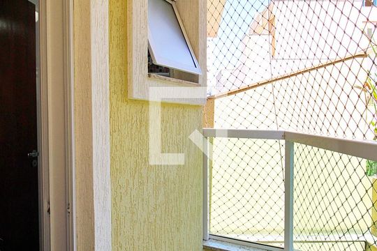 Varanda da Suíte de apartamento à venda com 3 quartos, 166m² em Parque das Nações, Santo André