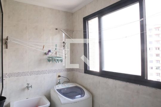 Área de Serviço de apartamento para alugar com 1 quarto, 72m² em Guilhermina, Praia Grande