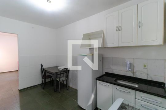 Cozinha de kitnet/studio para alugar com 1 quarto, 40m² em Cidade Universitária, Campinas