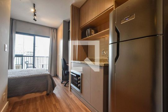 Studio de apartamento para alugar com 1 quarto, 23m² em Jardim das Acacias, São Paulo