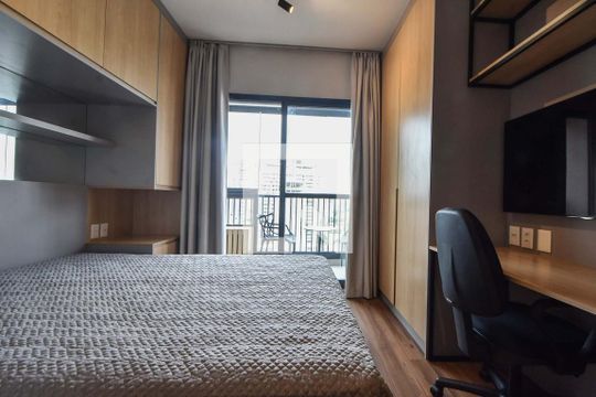 Studio de apartamento para alugar com 1 quarto, 23m² em Jardim das Acacias, São Paulo