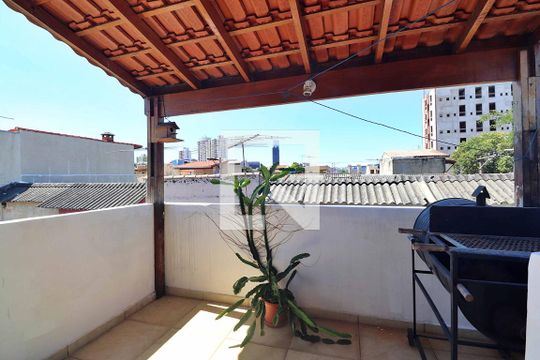 Área gourmet de casa à venda com 2 quartos, 100m² em Santa Teresinha, Santo André