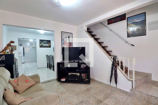 Sala de casa à venda com 2 quartos, 100m² em Santa Teresinha, Santo André