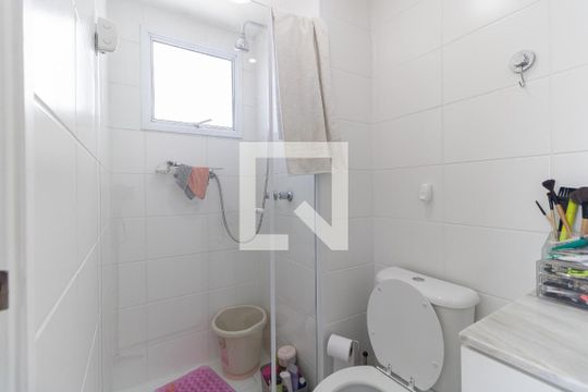 Banheiro da Suíte de apartamento à venda com 2 quartos, 63m² em Vila Moraes, São Paulo