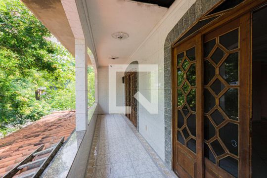 Varanda da Sala 2 de casa à venda com 4 quartos, 4000m² em Freguesia de Jacarepaguá, Rio de Janeiro