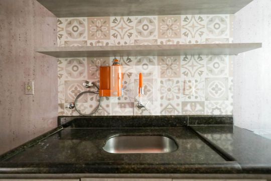 Cozinha e Área de Serviço de apartamento para alugar com 2 quartos, 60m² em Jardim América, Goiânia