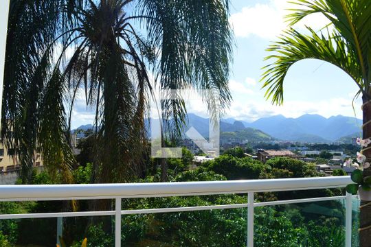 Vista do terraço de casa de condomínio à venda com 3 quartos, 90m² em Tanque, Rio de Janeiro
