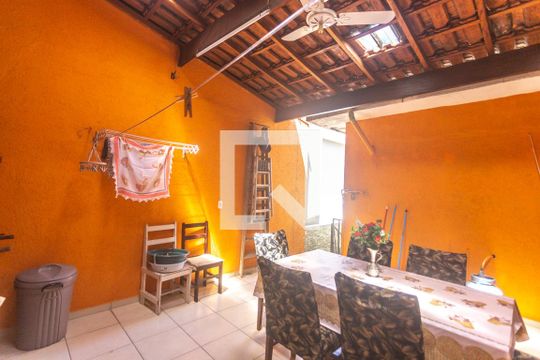 Área de serviço e churrasqueira - casa 2 de casa à venda com 5 quartos, 150m² em Paulicéia, São Bernardo do Campo