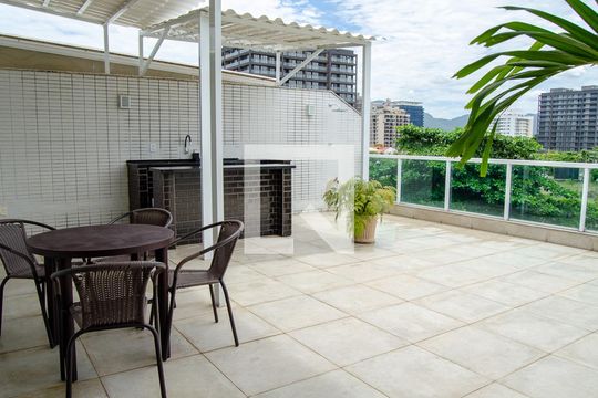 Varanda de apartamento à venda com 2 quartos, 120m² em Recreio dos Bandeirantes, Rio de Janeiro