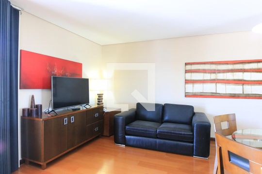 Sala de apartamento para alugar com 1 quarto, 53m² em Jardim São Dimas, São José dos Campos