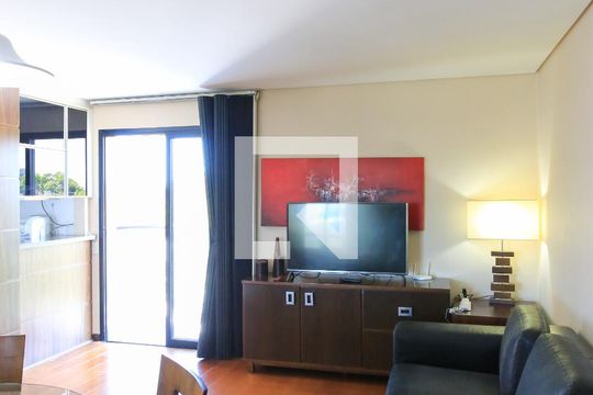 Sala de apartamento para alugar com 1 quarto, 53m² em Jardim São Dimas, São José dos Campos