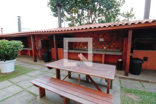 Área comum - Churrasqueira de apartamento para alugar com 2 quartos, 70m² em Super Quadra Morumbi, São Paulo