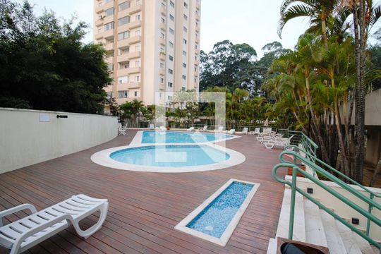 Área comum - Piscina de apartamento para alugar com 2 quartos, 70m² em Super Quadra Morumbi, São Paulo