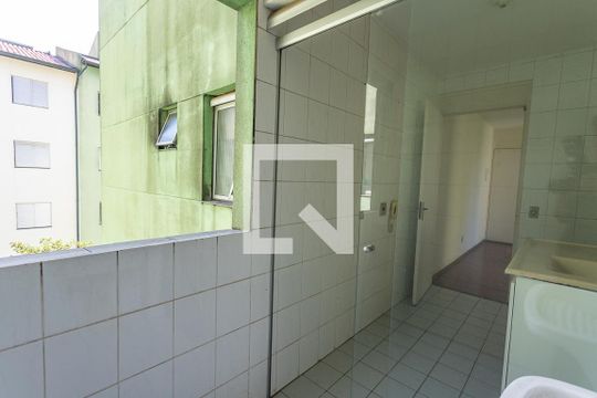 Área de serviço  de apartamento à venda com 2 quartos, 50m² em Casa Grande, Diadema