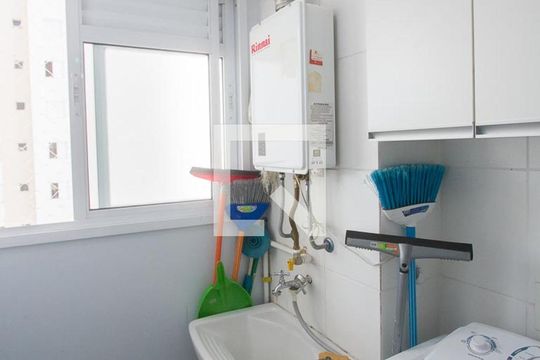 Área de Serviço de apartamento à venda com 2 quartos, 55m² em Jardim Casablanca, São Paulo