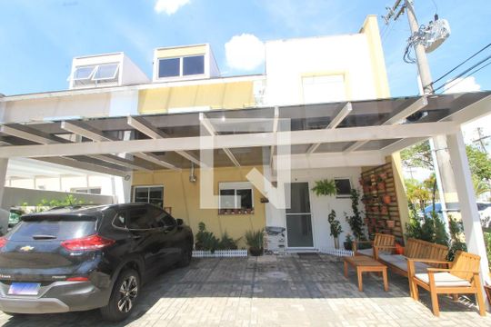 Fachada de casa de condomínio para alugar com 4 quartos, 260m² em Estância Velha, Canoas