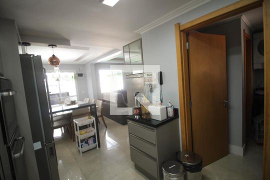 Cozinha de casa de condomínio para alugar com 4 quartos, 260m² em Estância Velha, Canoas