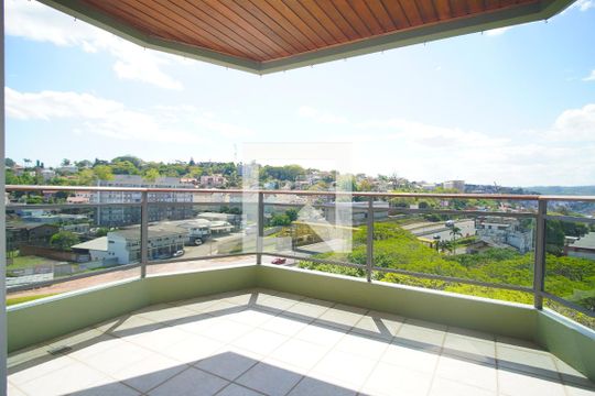 Varanda da Sala de apartamento à venda com 2 quartos, 129m² em Rio Branco, Novo Hamburgo