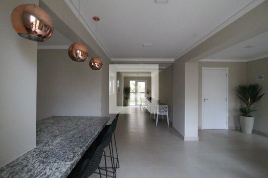Área comum - Salão de festas de apartamento para alugar com 1 quarto, 29m² em Vila Ré, São Paulo