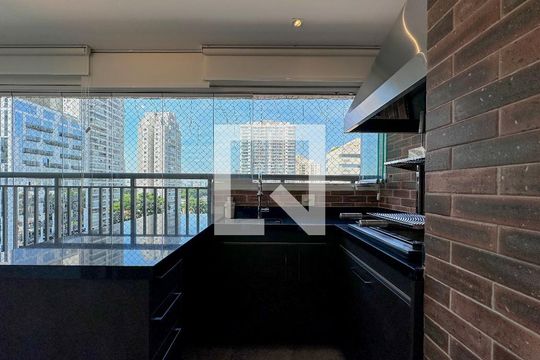 Churrasqueira de apartamento à venda com 2 quartos, 72m² em Santo Amaro, São Paulo