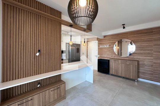 Sala de apartamento à venda com 2 quartos, 72m² em Santo Amaro, São Paulo