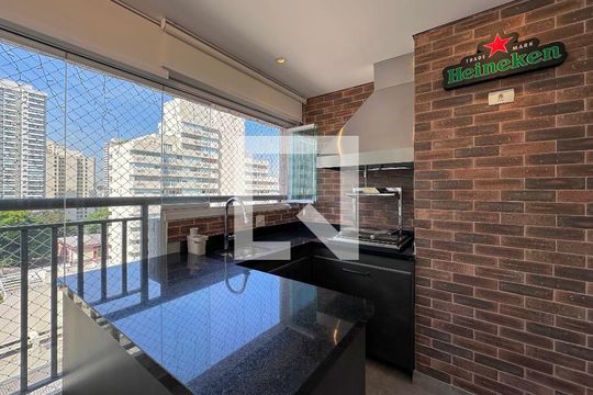 Churrasqueira de apartamento à venda com 2 quartos, 72m² em Santo Amaro, São Paulo