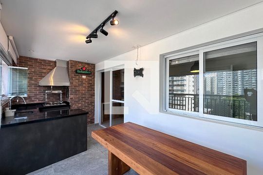 Varanda de apartamento à venda com 2 quartos, 72m² em Santo Amaro, São Paulo
