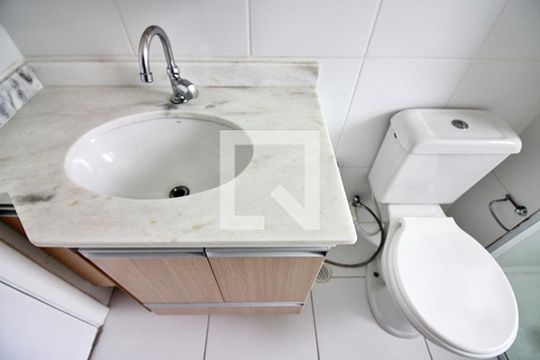 Banheiro Social de apartamento à venda com 2 quartos, 58m² em Assunção, São Bernardo do Campo