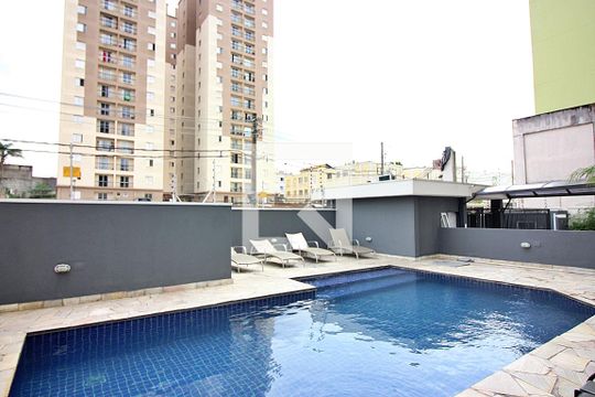 Área comum - Piscina de apartamento à venda com 2 quartos, 58m² em Assunção, São Bernardo do Campo