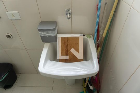 Área de Serviço de apartamento para alugar com 1 quarto, 58m² em Bela Vista, São Paulo
